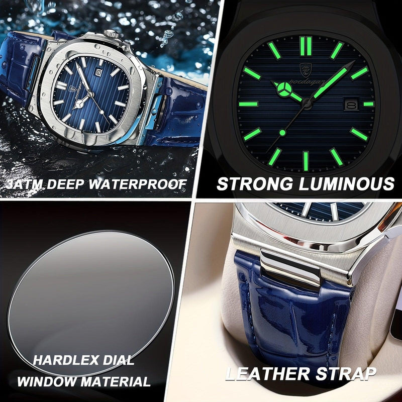 Elegante en Robuuste Herenhorloge - ValorLuxe