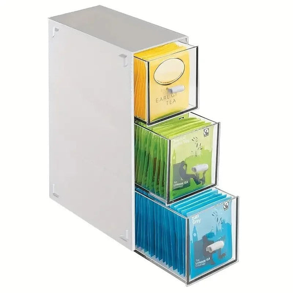 Thee- en Keuken Organizer met Lade - Livvy