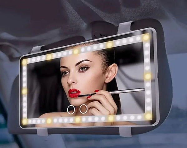 LED-Auto-Make-up Spiegel – GlimVue