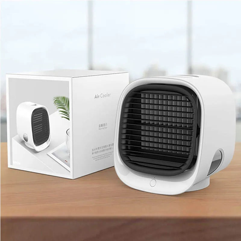 Compacte Airconditioner | 2-in-1 Luchtkoeler en Luchtbevochtiger voor Thuis of op Kantoor