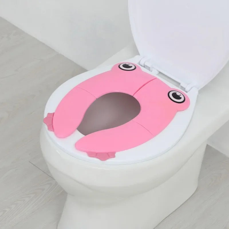 Froggie Kinder Toilet Trainer – Opvouwbare Potty Seat voor Onderweg