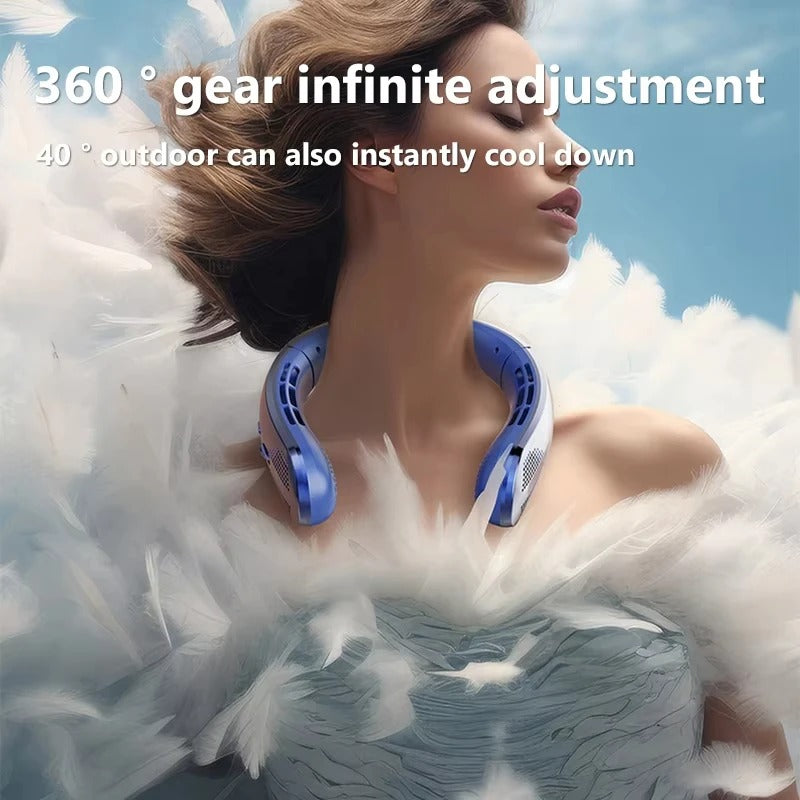 8000mAh USB Hangende Nekventilator