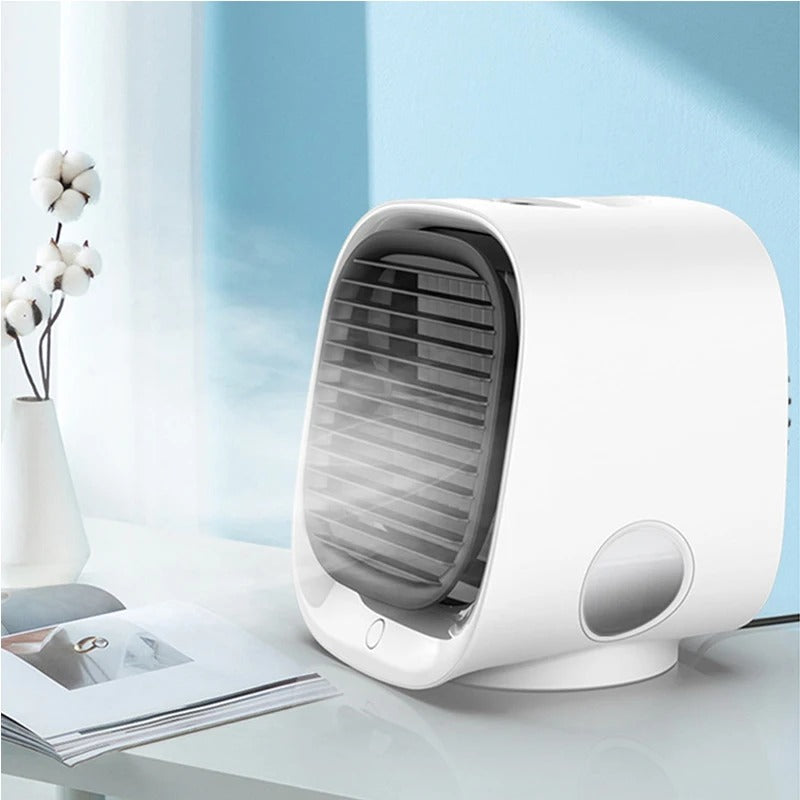 Compacte Airconditioner | 2-in-1 Luchtkoeler en Luchtbevochtiger voor Thuis of op Kantoor