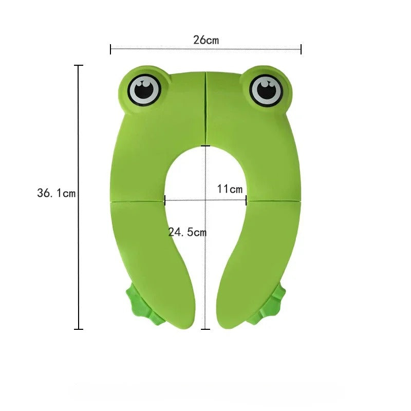 Froggie Kinder Toilet Trainer – Opvouwbare Potty Seat voor Onderweg