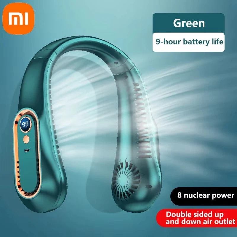 8000mAh USB Hangende Nekventilator