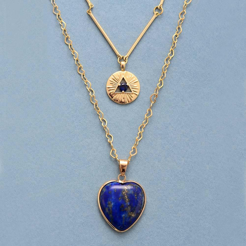 Beschermende Lapis-Ketting - Althea