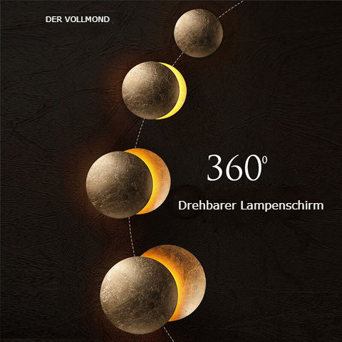 Eclipslamp - Wandlamp Met Zonsverduistering