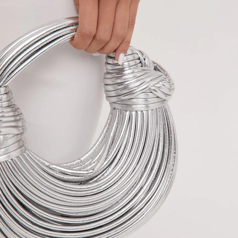 Stijlvolle Geknoopte Schoudertas - Kiana