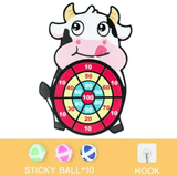 Dierenvrienden Sticky Dartbord - Veilig Plezier voor Kinderen