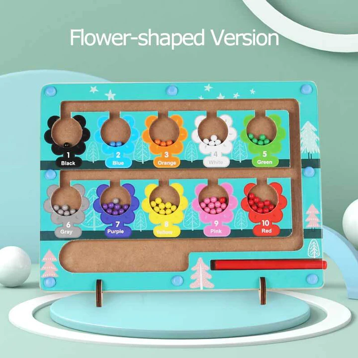 KleurenSort Funboard - Leerzaam en Interactief Kleuren- en Telspel