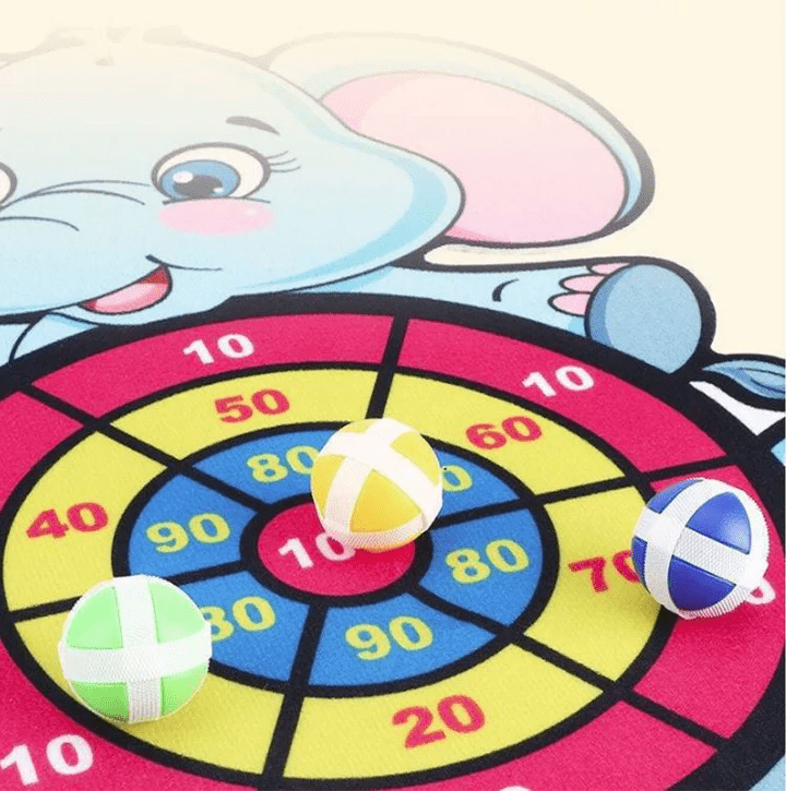 Dierenvrienden Sticky Dartbord - Veilig Plezier voor Kinderen