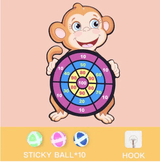 Dierenvrienden Sticky Dartbord - Veilig Plezier voor Kinderen