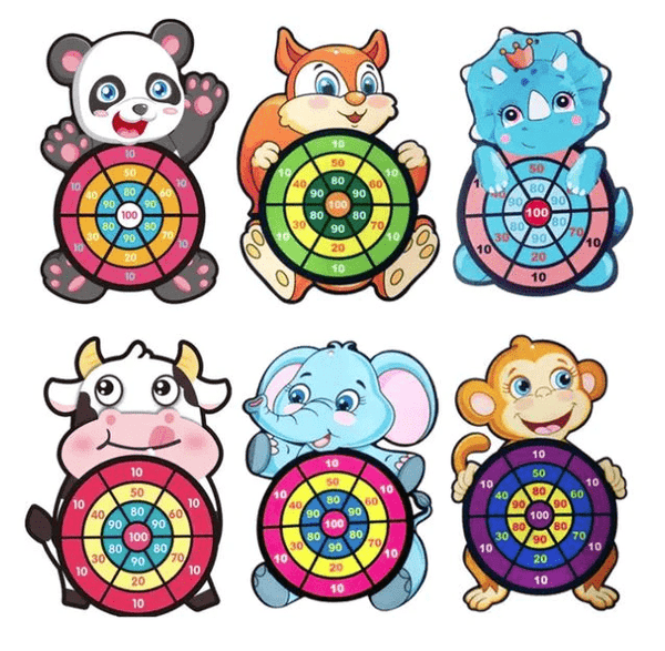 Dierenvrienden Sticky Dartbord - Veilig Plezier voor Kinderen