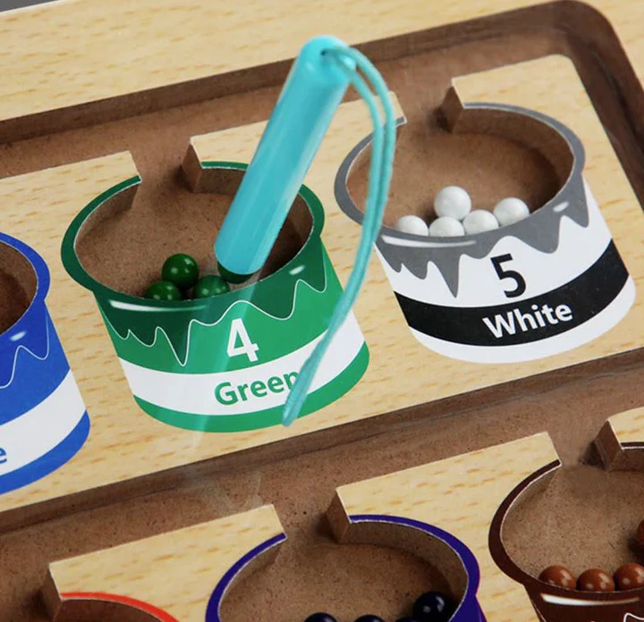 KleurenSort Funboard - Leerzaam en Interactief Kleuren- en Telspel