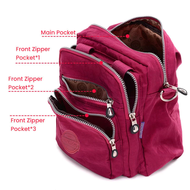 Casual Crossbody Draagtasje voor dames - Compact en Stijlvol voor Elke Dag