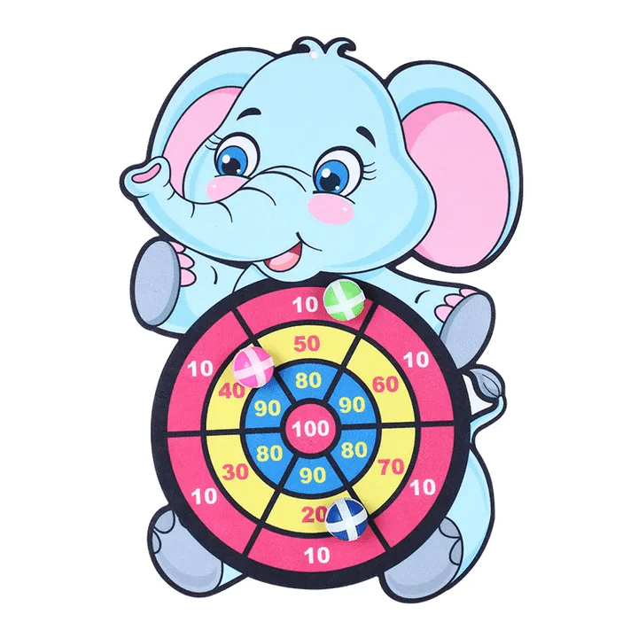 Dierenvrienden Sticky Dartbord - Veilig Plezier voor Kinderen