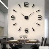 3D Wandklok | Moderne 3D Decoratie met Elegante Stijl