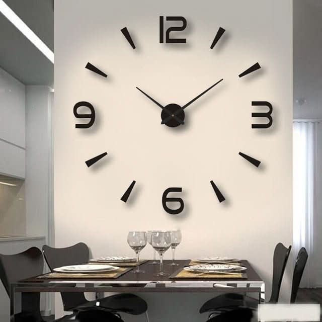 3D Wandklok | Moderne 3D Decoratie met Elegante Stijl