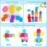 Creatieve Stapelementen Set - Montessori Speelgoed