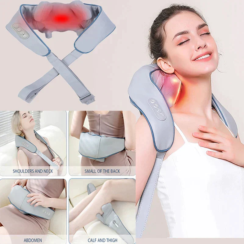 Healo Nekmassage Apparaat - Diepe Shiatsu Verlichting