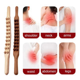 Houten Gua Sha Stick - Relaxa - Rug Schouder Massage - Vet Verbrand Tool