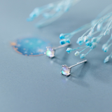 Oceaan-Parel-Oorbellen – Leila