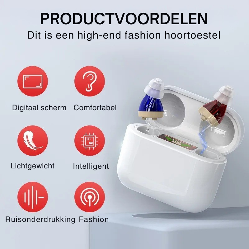 Aurio – Onzichtbaar Hoortoestel - Comfort