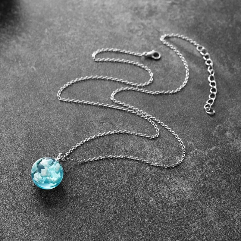 Azure | Verhoog je stijl met deze betoverende wolkenketting!