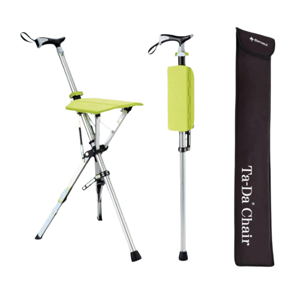 CrutchSeat - Opvouwbare kruk voor comfort - licht en draagbaar