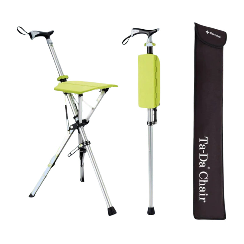 CrutchSeat - Opvouwbare kruk voor comfort - licht en draagbaar
