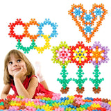 Creatieve Sneeuwvlok Bouwstenen voor Kinderen – Stimuleert Fantasie & Motoriek