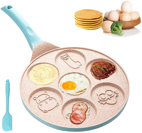 Dierenthema Pannenkoekenpan voor Kinderen met Anti-aanbaklaag – 26 cm