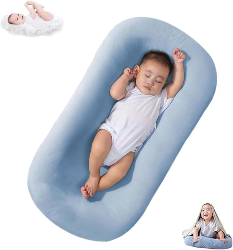 Baby Lounger Kussen - Zacht Katoen | Baby Nest 0-24 Maanden