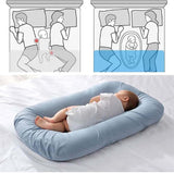 Baby Lounger Kussen - Zacht Katoen | Baby Nest 0-24 Maanden