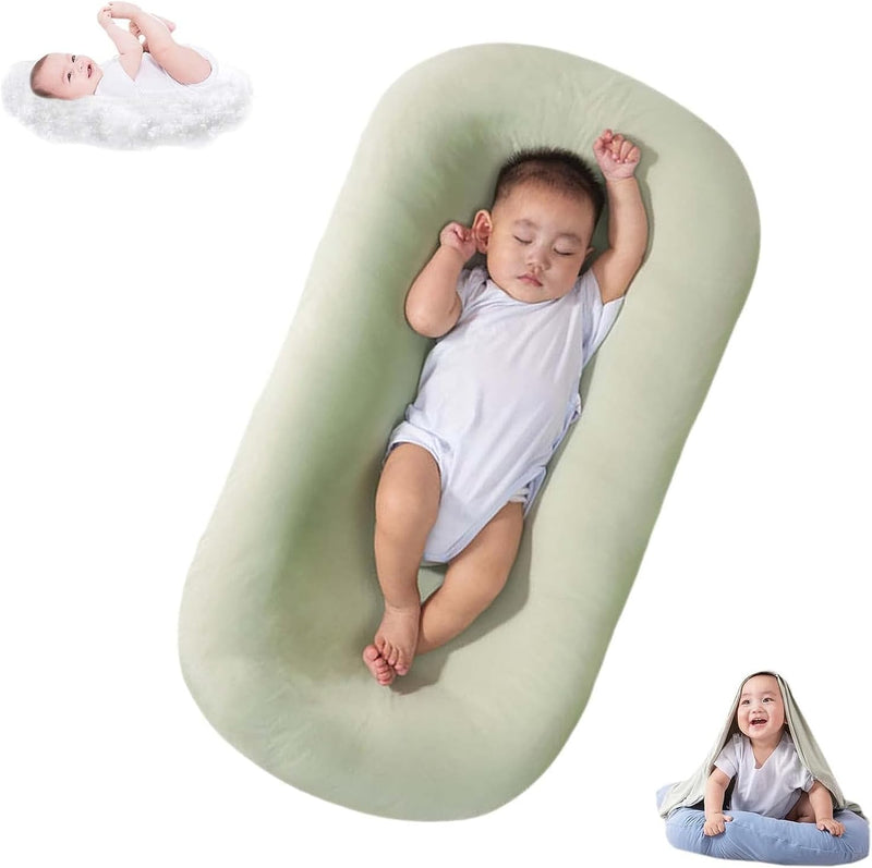 Baby Lounger Kussen - Zacht Katoen | Baby Nest 0-24 Maanden