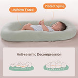 Baby Lounger Kussen - Zacht Katoen | Baby Nest 0-24 Maanden