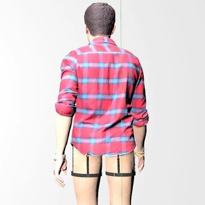 Heren Hemd-Stäbe Gummibanden Bretels voor een veilige Hemd-Houder