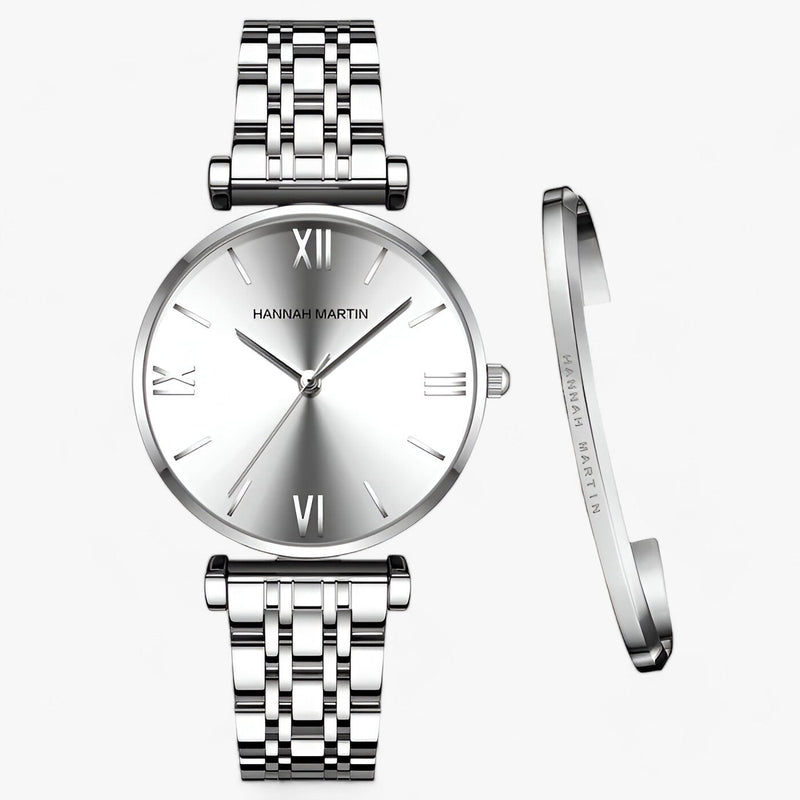 Stijlvolle Dames Titanium Horloge - Adeline
