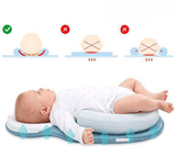 Ergonomisch draagbaar babybed met hoofdkussen tegen plat hoofd – Slaapcocon