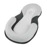 Ergonomisch draagbaar babybed met hoofdkussen tegen plat hoofd – Slaapcocon