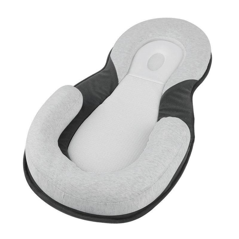 Ergonomisch draagbaar babybed met hoofdkussen tegen plat hoofd – Slaapcocon