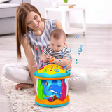 Lichtspel-drum voor baby's – Muziek & projectie voor sensorisch leren