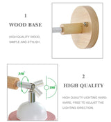 Wandlamp met Trek-schakelaar - TwistGlow