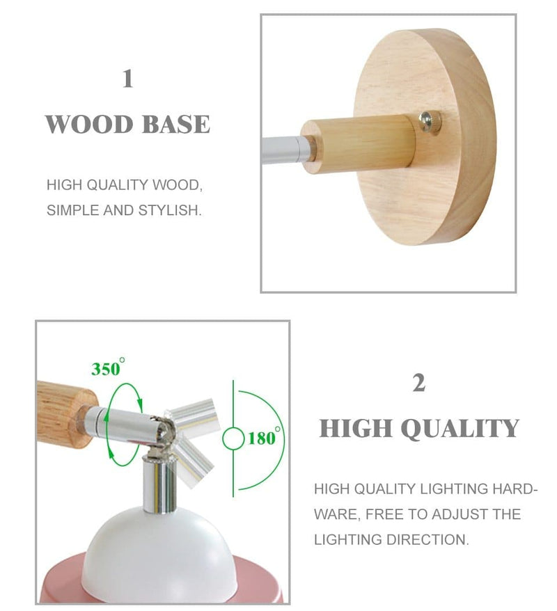 Wandlamp met Trek-schakelaar - TwistGlow