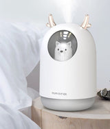 Ultrasone luchtbevochtiger met LED-nachtlampje voor de kinderkamer – LuchtBär Mini