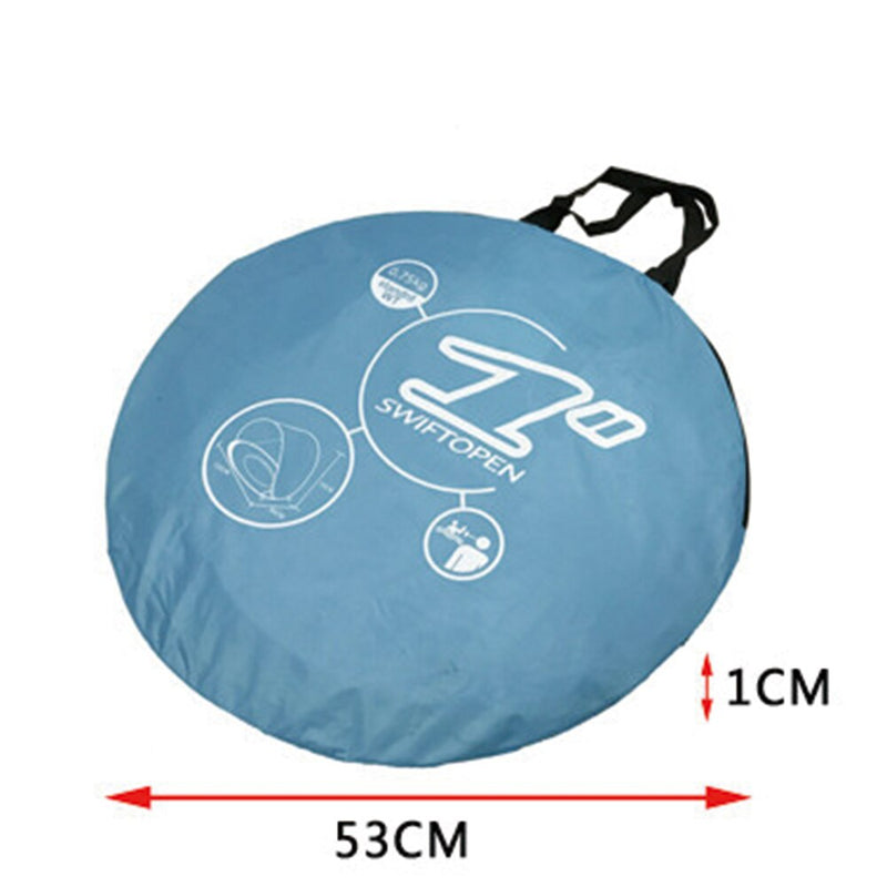 UV-beschermstrandtent met geïntegreerd baby-spaakbad – Schaduwplitsch