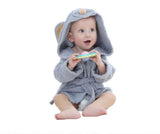 Badhanddoek met Kapuze en Diermotief