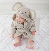 Badhanddoek met Kapuze en Diermotief