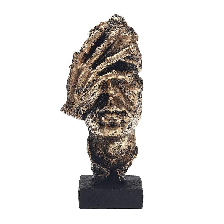 Abstract gouden sculptuur – Soren