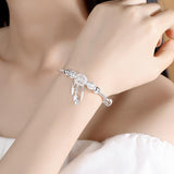 Verstelbare Droomvanger Armband van 925 Sterling Zilver – Lisa